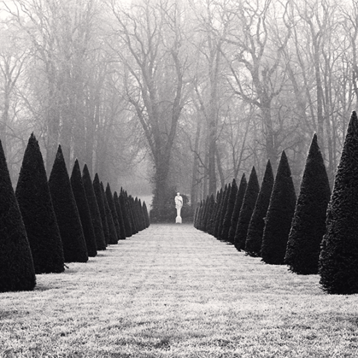 Avenue of Three Fountains, Versailles, France. 1996