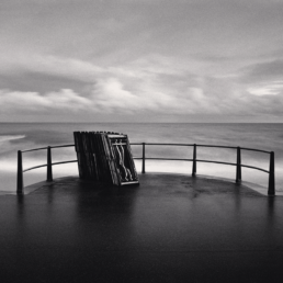 Deckchairs, Bournemouth, Dorset, England. 1983